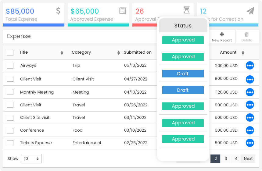 Expense Reporting Icon